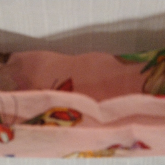 Vintage Echo large oblong butterfly motif scarf wrap stole - Picture 4 of 6